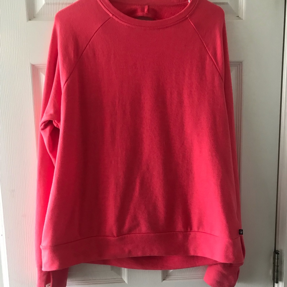 Fabletics open back pullover sweatshirt